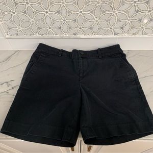 Ralph Lauren Black Chino‎ Shorts Women’s Size 4 | 6” Inseam | Classic Fit